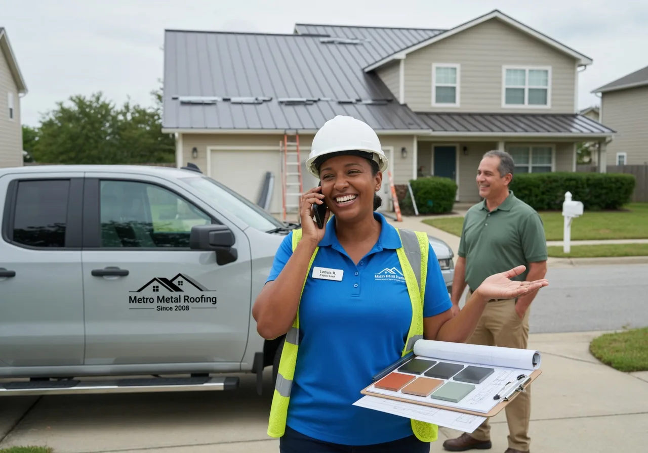 Storm Damage Metal Roof Repair in Huntington, UT